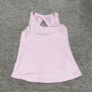 Pink activewear tank top